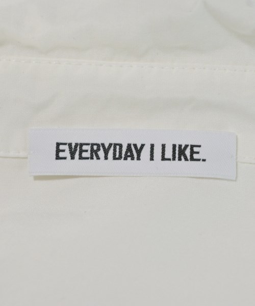 EVERYDAY I LIKE（エブリデイアイライク）カジュアルシャツ 白 サイズ:F レディース/2200679100102