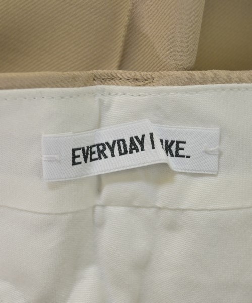 EVERYDAY I LIKE（エブリデイアイライク）スラックス ベージュ サイズ:38(M位) レディース/2200676631104