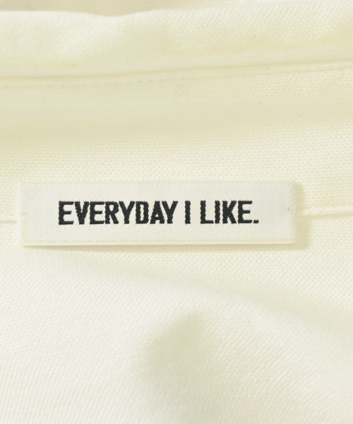 EVERYDAY I LIKE（エブリデイアイライク）カジュアルシャツ 白 サイズ:F レディース/2200685343029