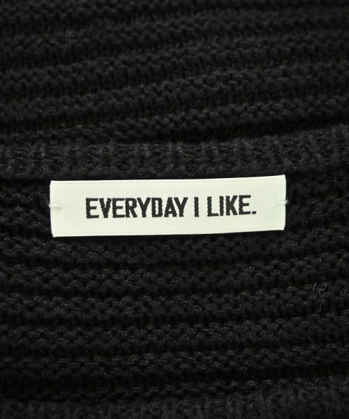 EVERYDAY I LIKE（エブリデイアイライク）ニット・セーター 黒 サイズ:-(XL位) レディース/2200680655059
