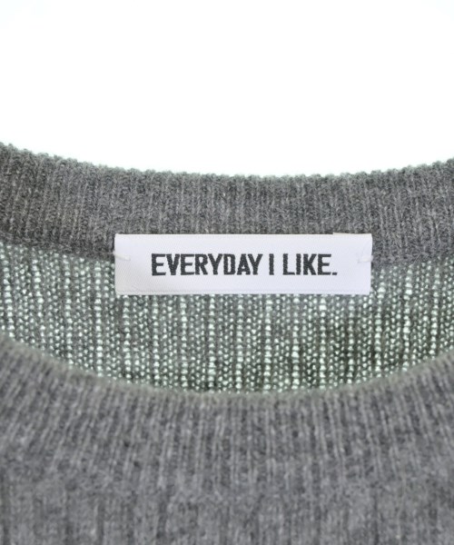 EVERYDAY I LIKE（エブリデイアイライク）ニット・セーター グレー サイズ:-(S位) レディース/2200686105015