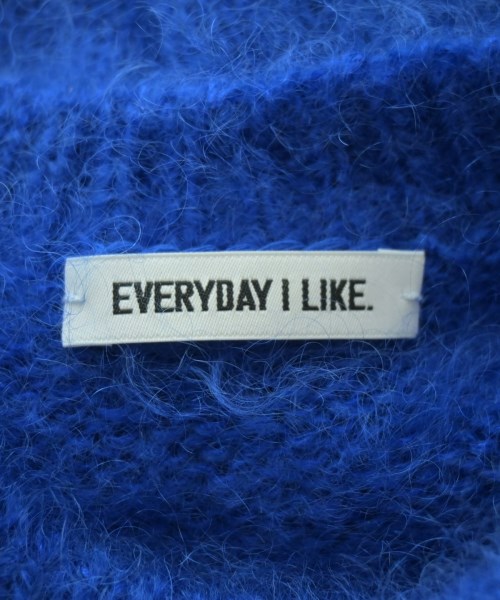 EVERYDAY I LIKE（エブリデイアイライク）ニット・セーター 青 サイズ:F レディース/2200683561029
