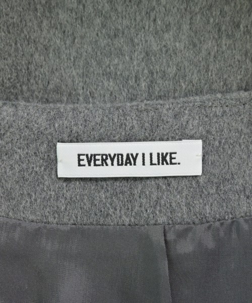 EVERYDAY I LIKE（エブリデイアイライク）ロング・マキシ丈スカート グレー サイズ:36(S位) レディース/2200685484036