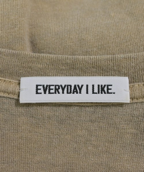 EVERYDAY I LIKE（エブリデイアイライク）Tシャツ・カットソー ベージュ サイズ:-(M位) レディース/2200690265064