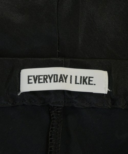 EVERYDAY I LIKE（エブリデイアイライク）ひざ丈スカート 黒 サイズ:F レディース/2200690796063