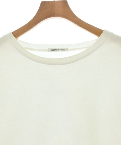 EVERYDAY I LIKE（エブリデイアイライク）Tシャツ・カットソー 白 サイズ:F レディース/2200687289073