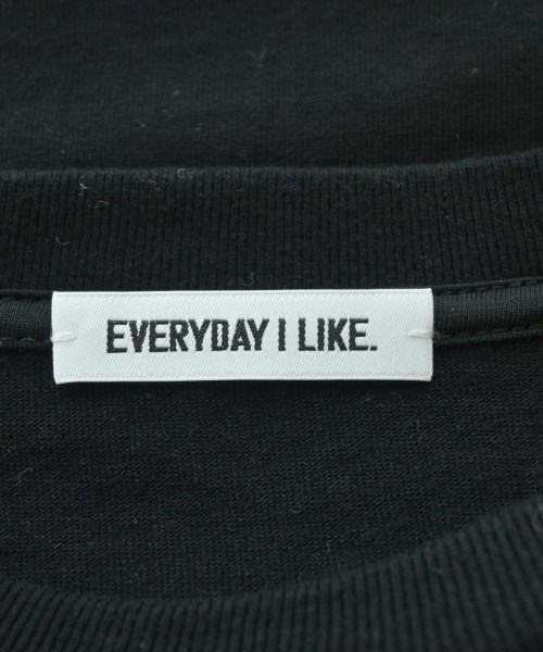 EVERYDAY I LIKE（エブリデイアイライク）Tシャツ・カットソー 黒 サイズ:F レディース/2200687289097