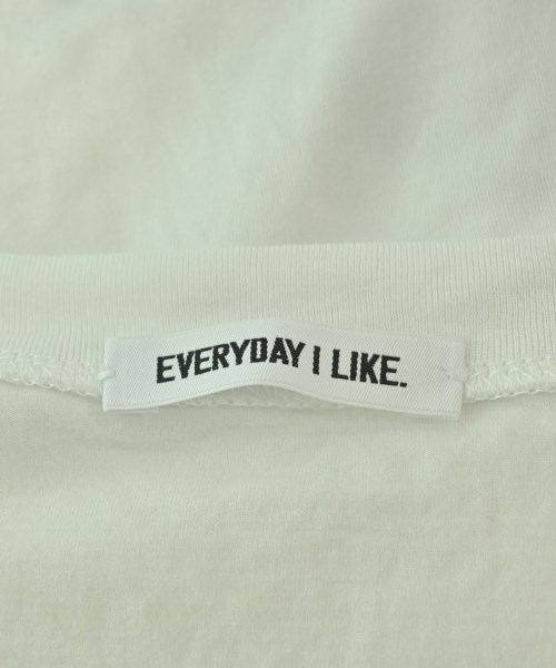 EVERYDAY I LIKE（エブリデイアイライク）Tシャツ・カットソー 白 サイズ:-(M位) レディース/2200692699096