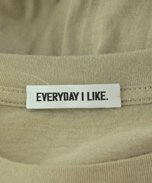 EVERYDAY I LIKE（エブリデイアイライク）Tシャツ・カットソー ベージュ サイズ:F レディース/2200692699119