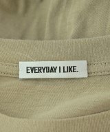 EVERYDAY I LIKE（エブリデイアイライク）Tシャツ・カットソー ベージュ サイズ:F レディース/2200692699119