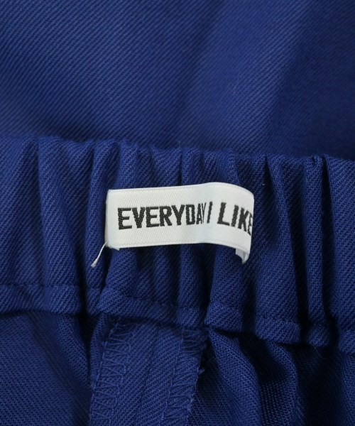 EVERYDAY I LIKE（エブリデイアイライク）スラックス 青 サイズ:36(S位) レディース/2200693133094