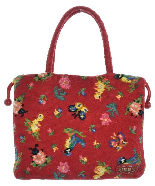 FEILER（フェイラー）トートバッグ 赤 サイズ:- レディース/2200601414079