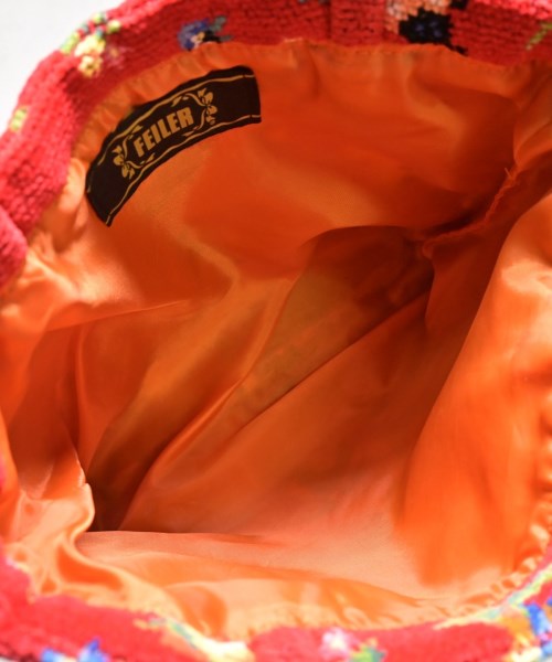 FEILER（フェイラー）トートバッグ 赤 サイズ:- レディース/2200601414079