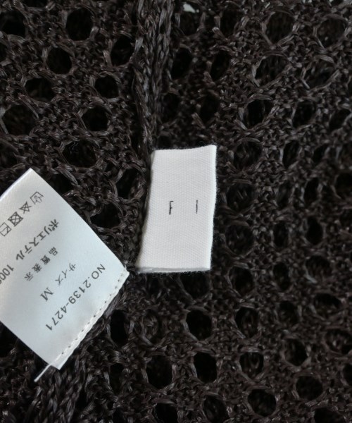 FIKA.（フィーカ）カーディガン 茶 サイズ:M レディース/2200652587029