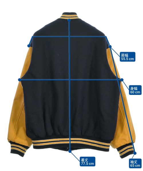 GAME CUSTOM APPAREL（ゲームカスタムアパレル）スタジャン 紺 サイズ:XL メンズ/2200680164032