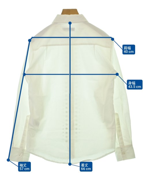 gimaguas（ギマガス）カジュアルシャツ 白 サイズ:S レディース/2200664246037