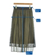 Haru's ami（ハルズアミ）ロング・マキシ丈スカート 黒 サイズ:38(M位) レディース/2200620864084