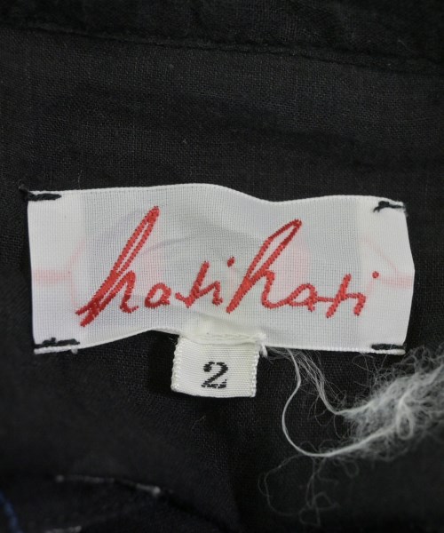 HATIHATI（ハチハチ）オールインワン/サロペット 黒 サイズ:2(M位) レディース/2200648110019