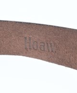 Hoaw.（ハァウ）ベルト 茶 サイズ:- レディース/2200651071086
