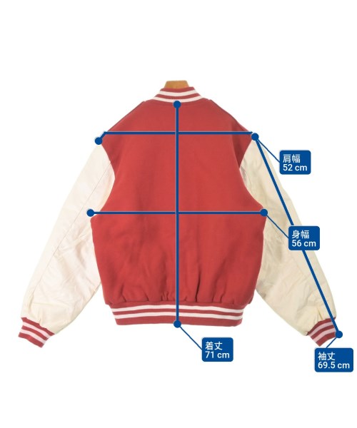 HOLLOWAY（ホロウェイ）スタジャン 赤 サイズ:XL メンズ/2200664052027