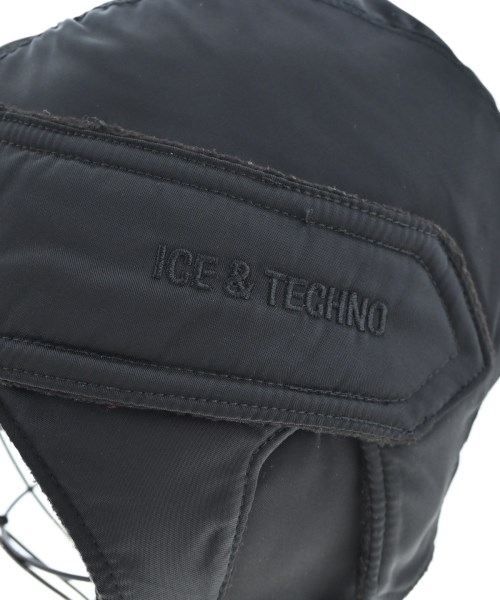 ICE & TECHNO（アイスアンドテクノ）ハット 黒 サイズ:F メンズ/2200657964108
