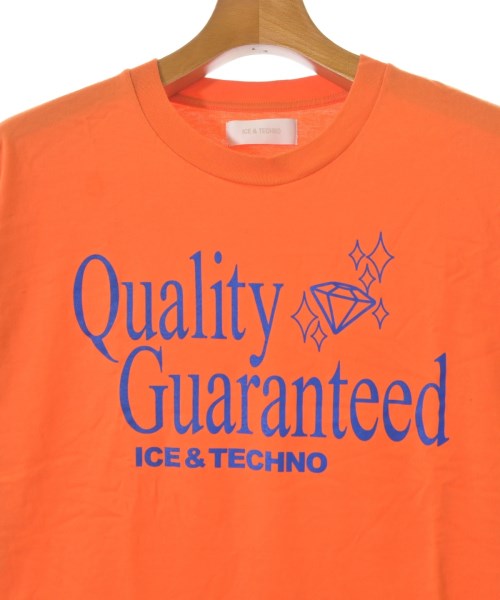 ICE & TECHNO（アイスアンドテクノ）Tシャツ・カットソー オレンジ サイズ:XL メンズ/2200722573044