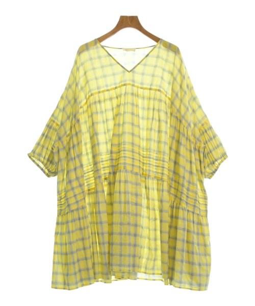 INDESTYL(インデスタイ)ワンピース 黄 サイズ:0(S位)/2200666393012