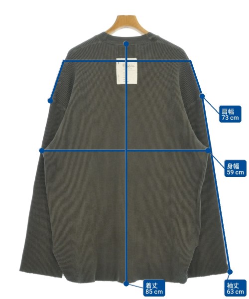 INNAT（インアット）Tシャツ・カットソー グレー サイズ:2(M位) メンズ/2200699138130