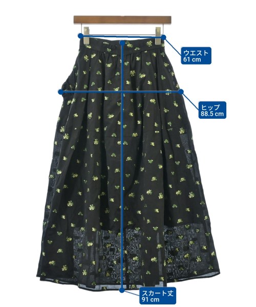 jemma.atelier（ジェマアトリエ）ロング・マキシ丈スカート 黒 サイズ:-(S位) レディース/2200674556041