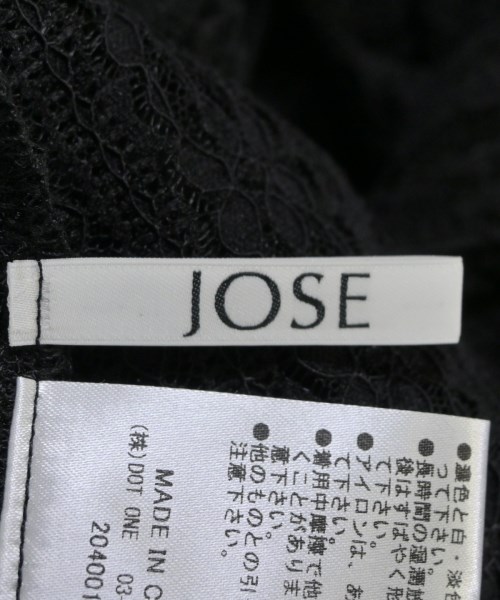 JOSE MOON（ジョゼムーン）ワンピース 黒 サイズ:F レディース/2200644269032