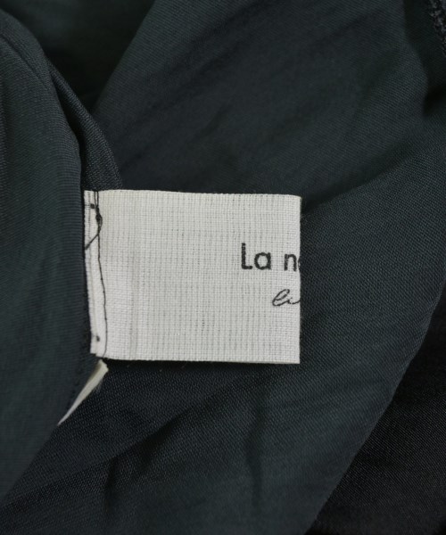 La nature linge（ラナチュールラーンジュー）ブラウス 黒 サイズ:F レディース/2200630174067