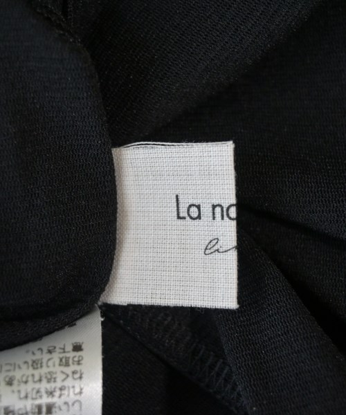 La nature linge（ラナチュールラーンジュー）ブラウス 黒 サイズ:F レディース/2200612291089