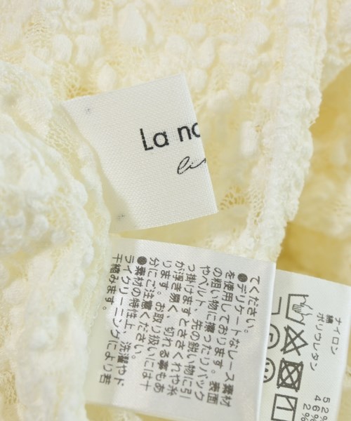 La nature linge（ラナチュールラーンジュー）Tシャツ・カットソー 白 サイズ:F レディース/2200687860159