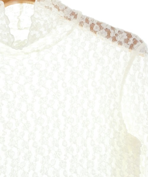 La nature linge（ラナチュールラーンジュー）Tシャツ・カットソー 白 サイズ:F レディース/2200687860159