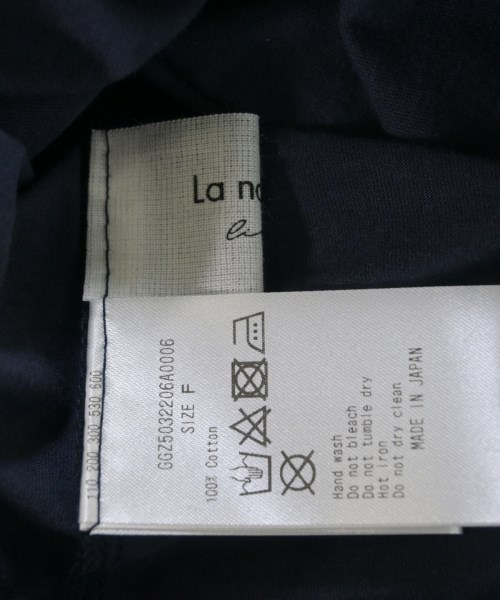 La nature linge（ラナチュールラーンジュー）Tシャツ・カットソー 紺 サイズ:F レディース/2200692673072