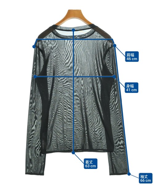 La nature linge（ラナチュールラーンジュー）ブラウス 黒 サイズ:F レディース/2200692050095