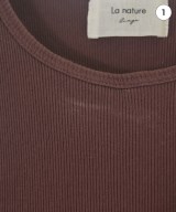 La nature linge（ラナチュールラーンジュー）ノースリーブ 茶 サイズ:F レディース/2200695026042