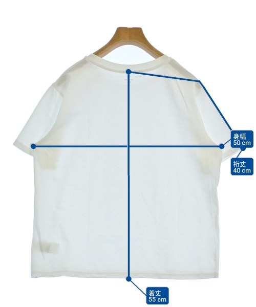 La nature linge（ラナチュールラーンジュー）Tシャツ・カットソー 白 サイズ:F レディース/2200709752110