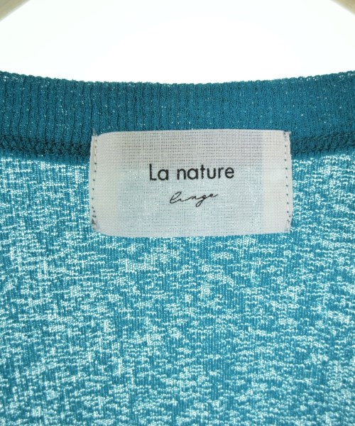 La nature linge（ラナチュールラーンジュー）ニット・セーター 青 サイズ:F レディース/2200713173093