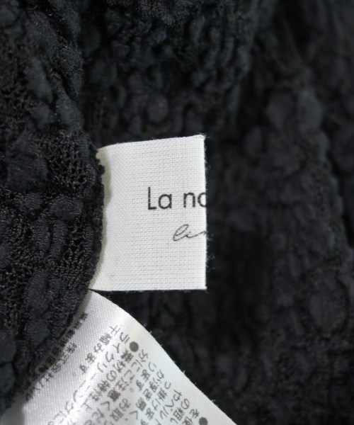 La nature linge（ラナチュールラーンジュー）Tシャツ・カットソー 黒 サイズ:F レディース/2200627587061