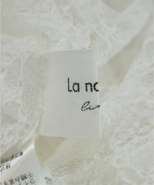 La nature linge（ラナチュールラーンジュー）ブラウス 白 サイズ:F レディース/2200704788084