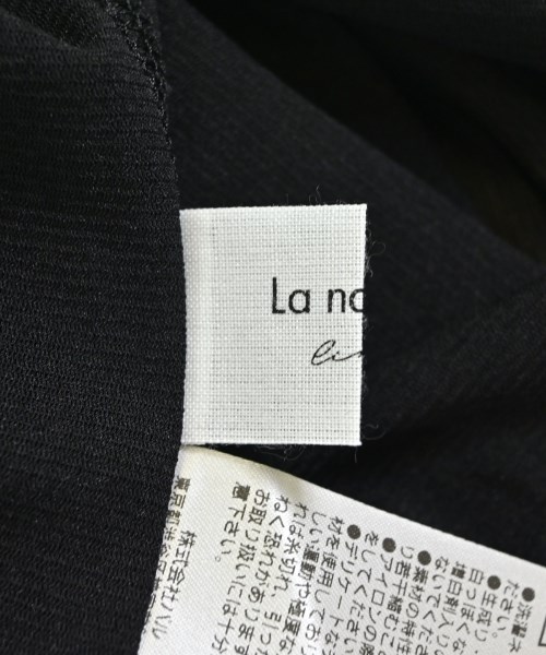 La nature linge（ラナチュールラーンジュー）Tシャツ・カットソー 黒 サイズ:F レディース/2200724109135