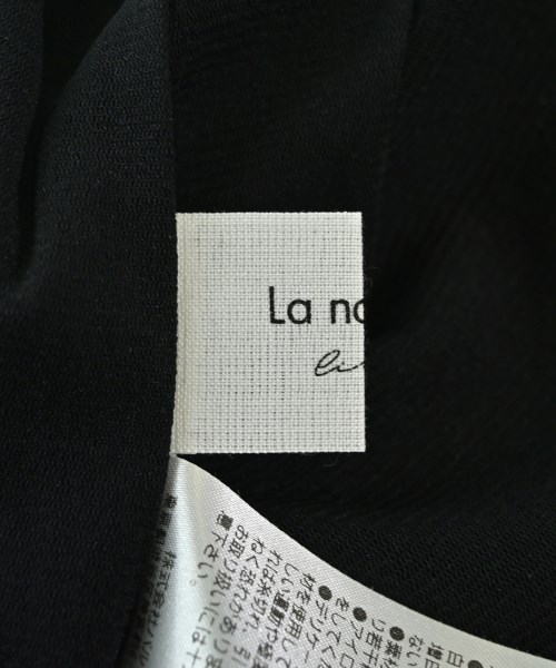 La nature linge（ラナチュールラーンジュー）Tシャツ・カットソー 黒 サイズ:F レディース/2200724109142