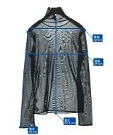 La nature linge（ラナチュールラーンジュー）Tシャツ・カットソー 黒 サイズ:F レディース/2200724109142