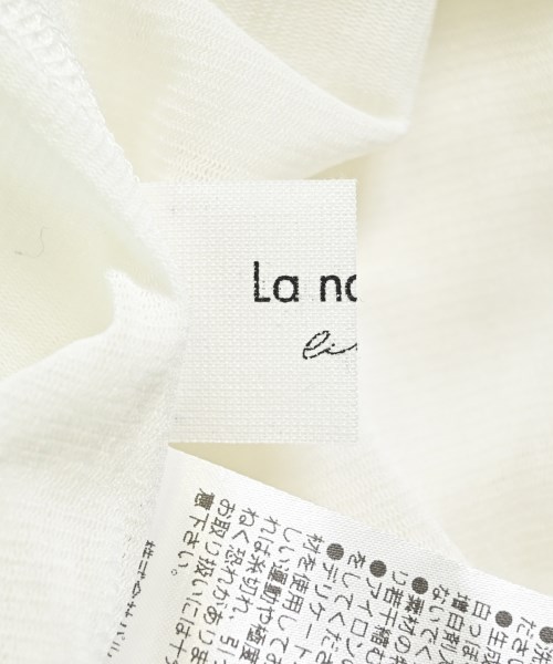 La nature linge（ラナチュールラーンジュー）Tシャツ・カットソー 白 サイズ:F レディース/2200724109159