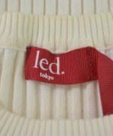 led.tokyo（レッドトウキョウ）ニット・セーター 白 サイズ:38(M位) レディース/2200656348091