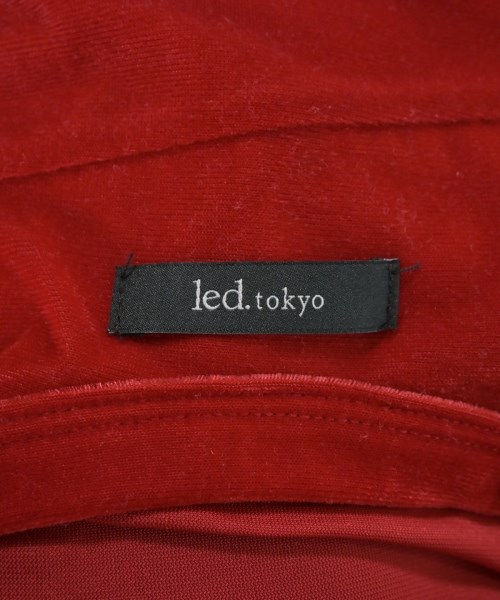 led.tokyo（レッドトウキョウ）タンクトップ 赤 サイズ:F レディース/2200712397162