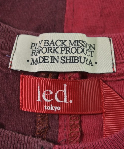 led.tokyo（レッドトウキョウ）ノースリーブ 赤 サイズ:F レディース/2200731717040