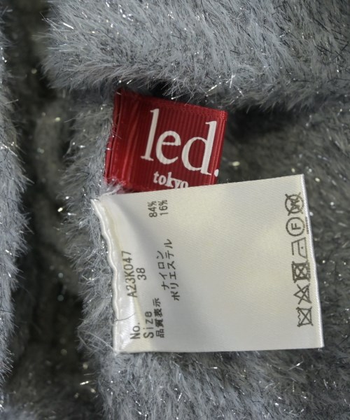 led.tokyo（レッドトウキョウ）カーディガン グレー サイズ:38(M位) レディース/2200719670091