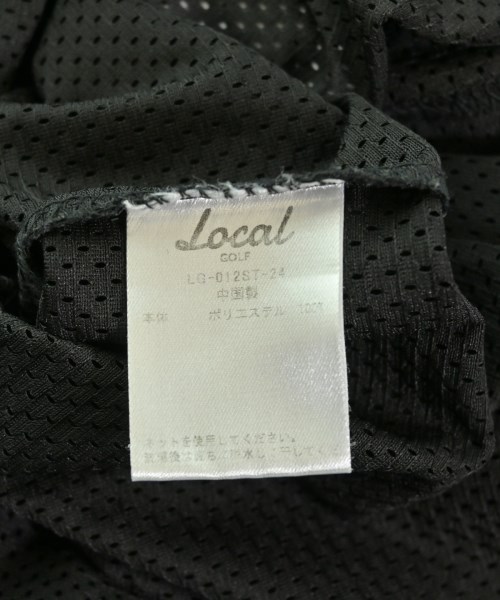 Local GOLF（ローカルゴルフ）Tシャツ・カットソー 黒 サイズ:S/M メンズ/2200701072063